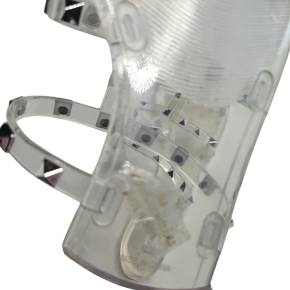 Gianni Bini Clear Jelly Sandals Flip Flops Size 8 - Picture 4 of 5